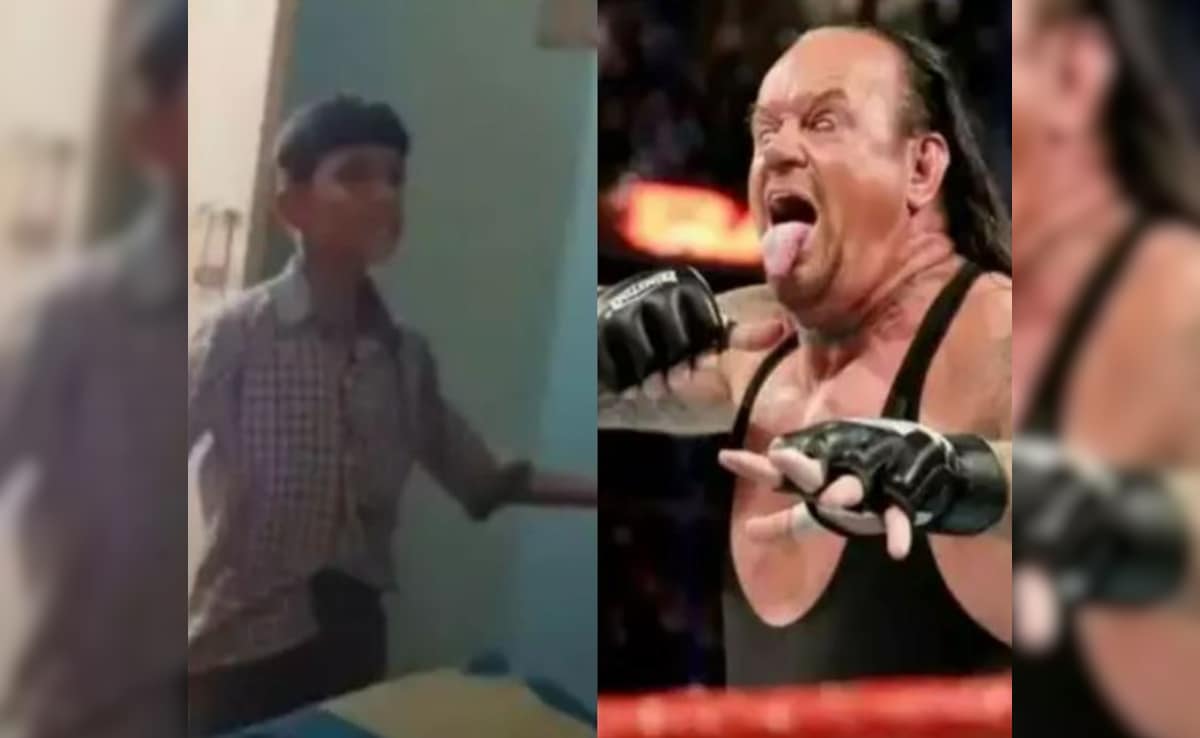 पिता ने बेटे के लिए रिक्रिएट की WWE सुपरस्टार Undertaker की एंट्री, वीडियो देख खुद द अंडरटेकर भी हुए खुश 
