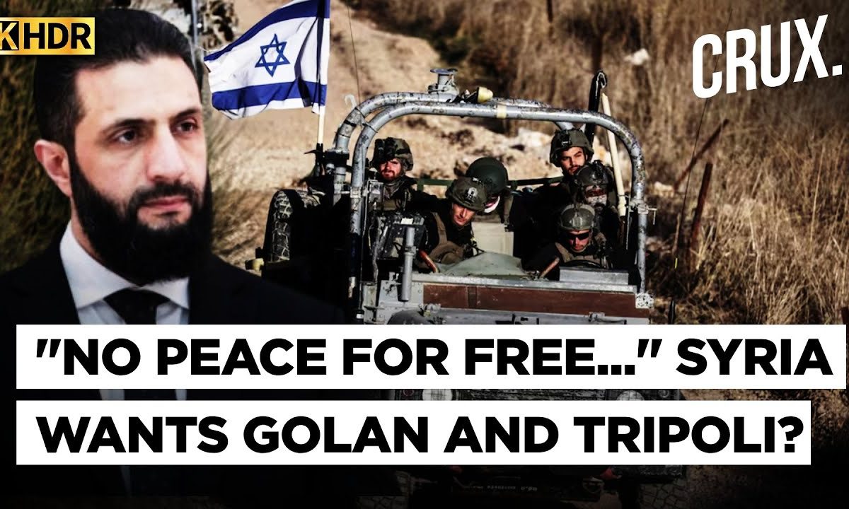 ​Syria Offers To Revive 1974 Peace Deal With Israel, Eyes 1/3 Of Golan And Lebanese Territory | 4k 