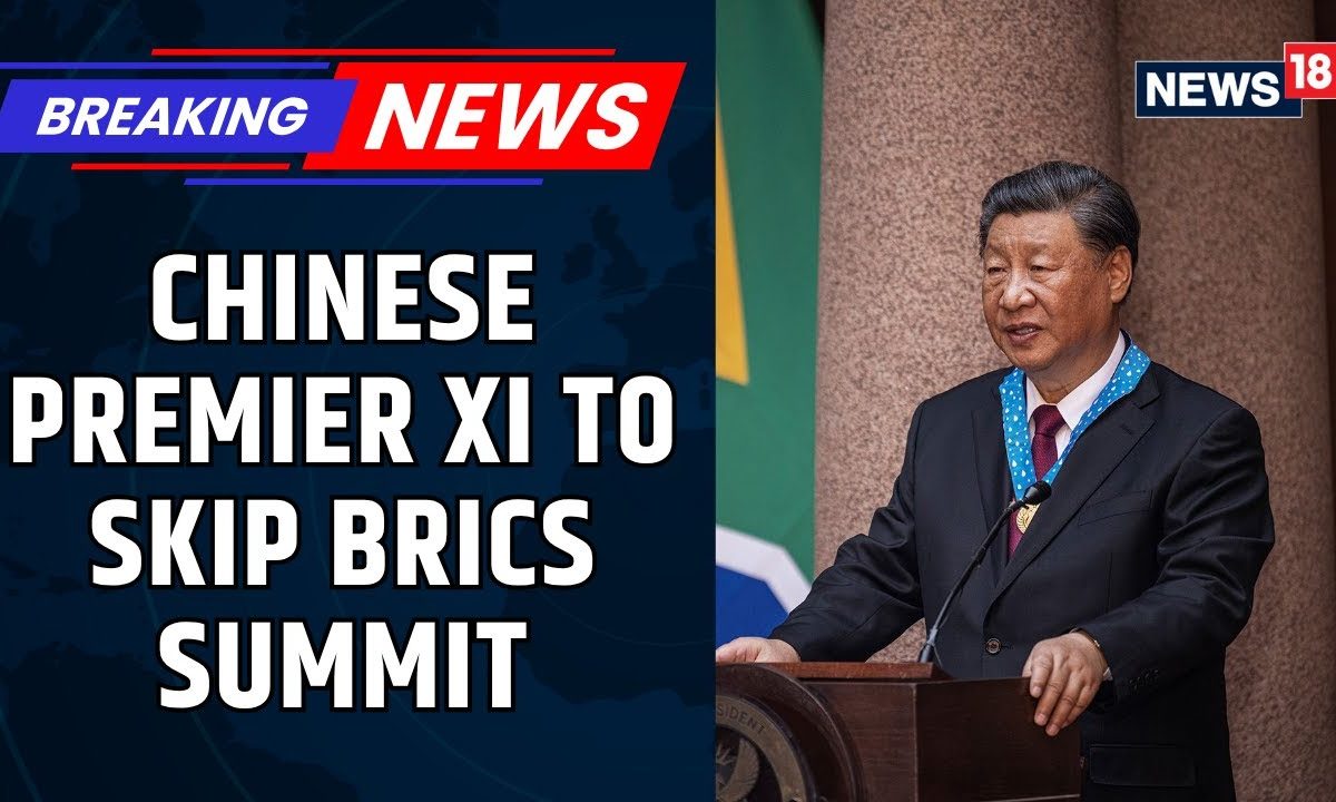​Chinese President Xi Jinping To Skip BRICS Summit For The First Time In 10 Years | News18 