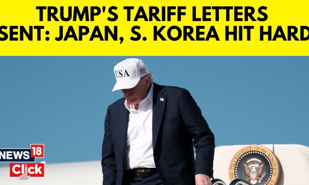 ​Trump Tariffs | Trump Imposes 25 Percent Tariffs On Japan & South Korea  | Trump Latest News | N18G 