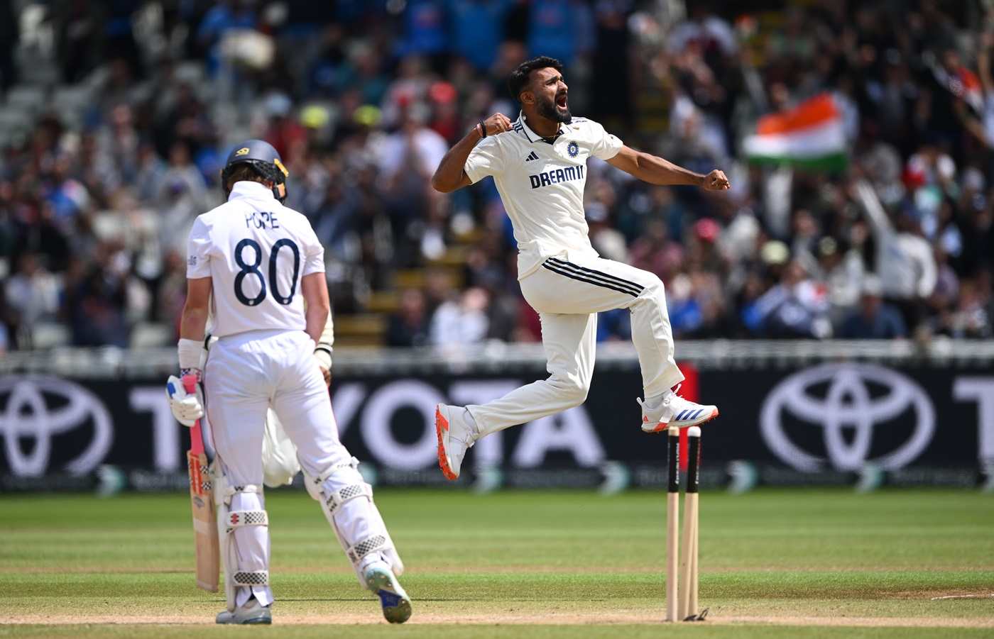 ​Akash Deep sets India on course for series-levelling victory over England 