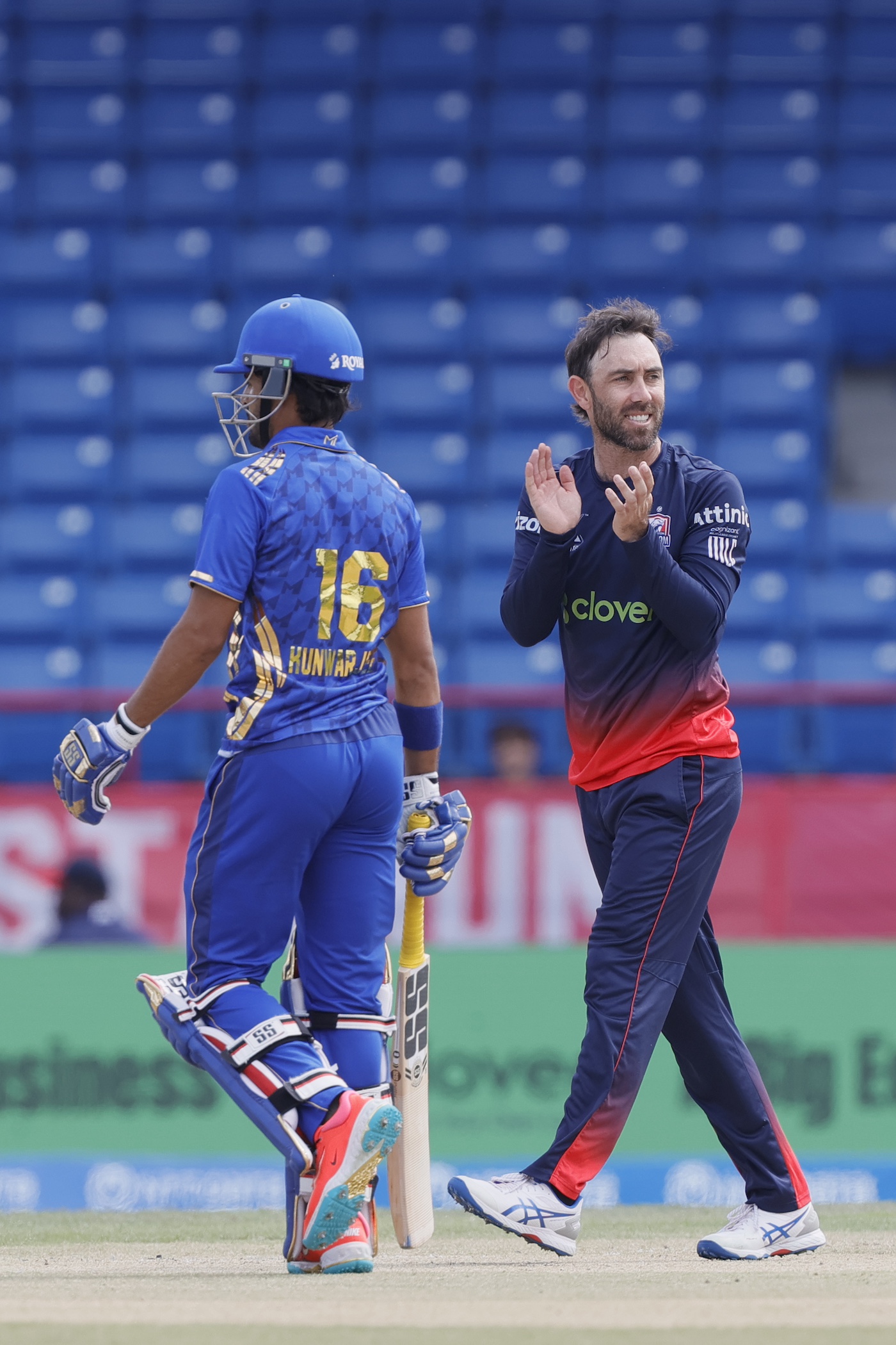 ​Maxwell bags three again as Freedom thump MI New York 