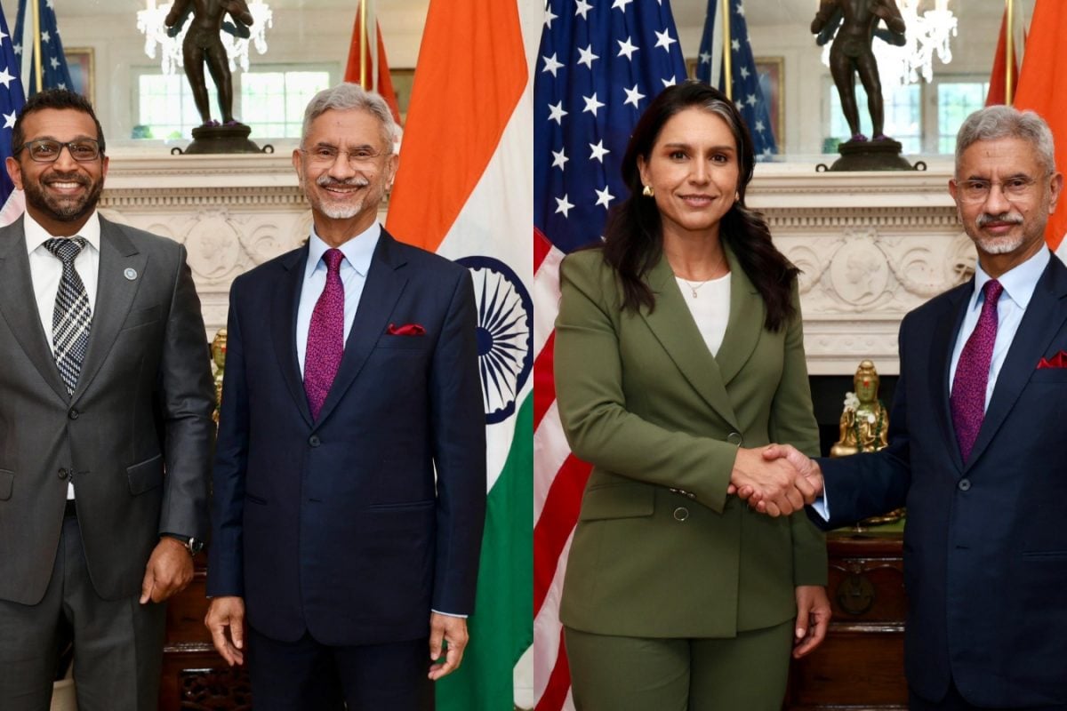 ​‘Appreciate Cooperation In Countering Terrorism’: Jaishankar Meets Kash Patel, Tulsi Gabbard 