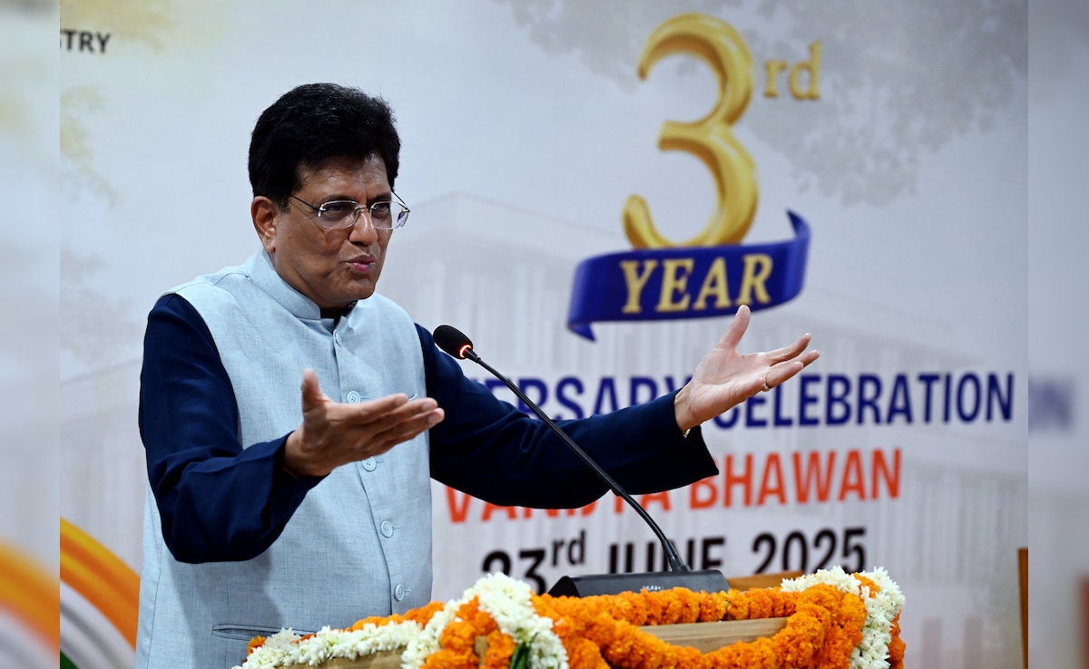 भारत-US ट्रेड डील पर पीयूष गोयल का बड़ा बयान, कहा- हम अपनी शर्तों पर डील करते हैं 