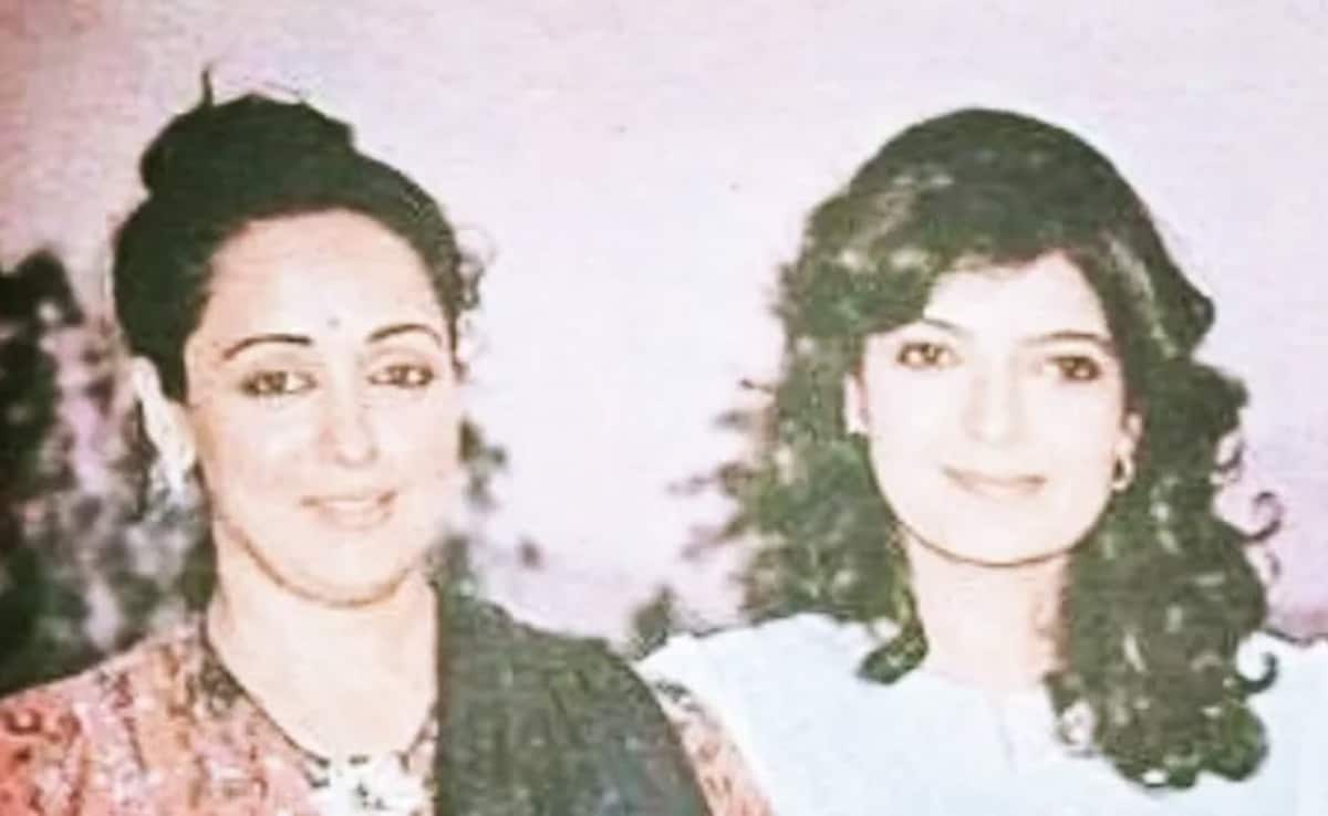 हेमा मालिनी के साथ दिख रही ये एक्ट्रेस थीं पूर्व मिस इंडिया, तीनों खान से भी लंबी होने के कारण हुआ नुकसान, एक्टिंग छोड़ने के बाद.. 